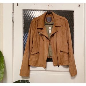 Anthropologie Suede Jacket NWT!